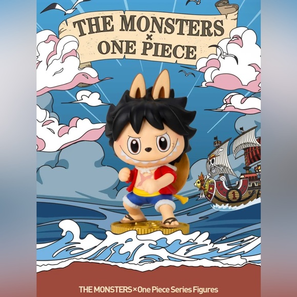The Monsters X One Piece blind box 100% Authentic - Picture 1 of 8